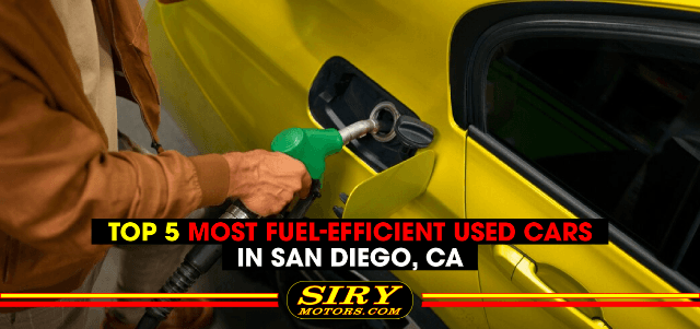 Top 5 Most Fuel-Efficient Used Cars in San Diego, CA